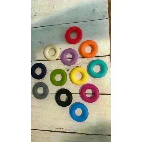 40mm Silicon Rings‎ Various Colors - Picture 1 of 2